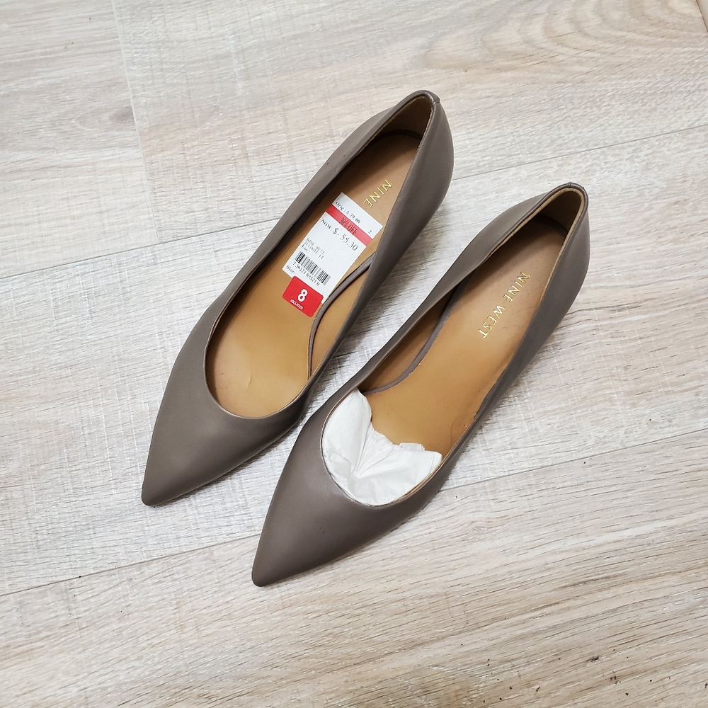 Nine West Illumie. Size 8 Medium. Leather Upper